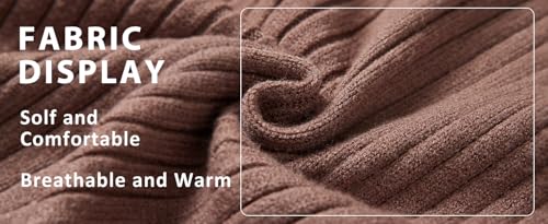 Image of TYSORT Women's Winter Woolen Turtleneck Sweater with Pajama | Warm Winter Wear Cord Set | Woolen Tracksuit Loungewear Set