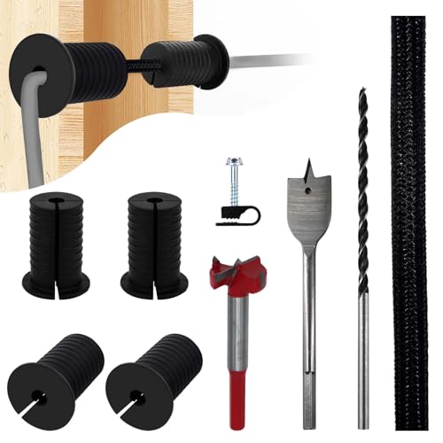Starlink Cable Installation Kit with Grommets and Drill Bits