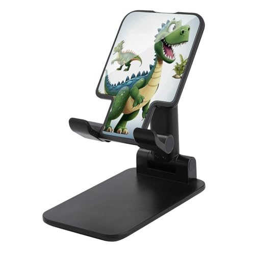 Support de téléphone pliable et réglable dinosaure pour bureau