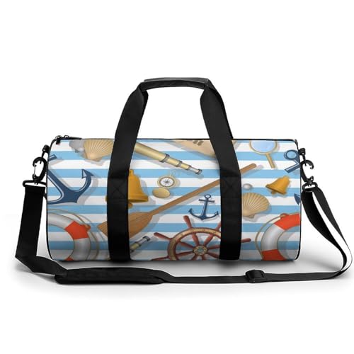 Sac de voyage week-end et camping voile 45cm le duffel bag idéal pour la randonnée et la gym