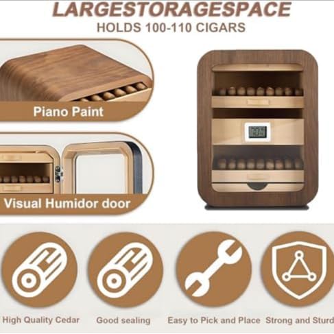 Armoire à cigares en bois de cèdre pour préserver vos souvenirs - 3