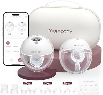 أفضل مضخة حليب كهربائية للأمهات - Momcozy M5 Smart
