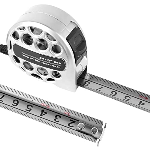 Cinta métrica retráctil acero inoxidable 3 m