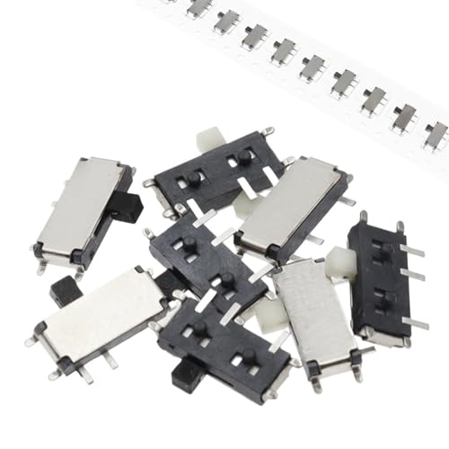 Interrupteur SPDT MSK-12C02 miniature 7 broches pour contrôle ON/OFF précis x50