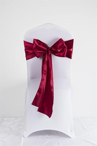 Miniatura 10 de YYCRAFT Carrete de tela de satén de cinta de satén de 6 pulgadas de ancho para ceremonia de corte de gran apertura, boda, fiesta de cumpleaños,