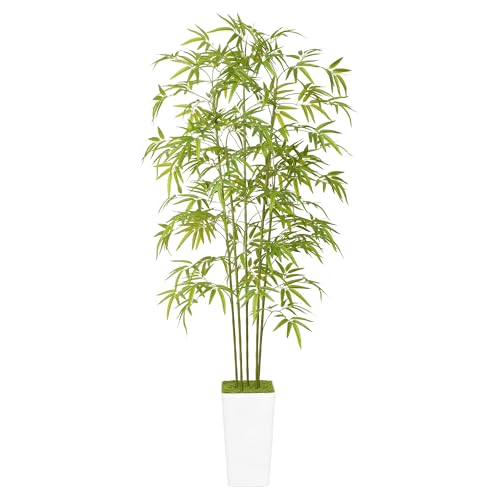 ProDeco Artificial Bamboo Tree 6FT Tall Fake Plants for Home Office Living Room Decor Indoor (Write)