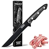 Dream Reach Ausbeinmesser filetiermesser Scharfe- Profi filetiermesser fleisch Full Tang Küchenmesser aus Hochwertigem Edelstahl Geschenk für Küche, Barbecue, Schlachthaus