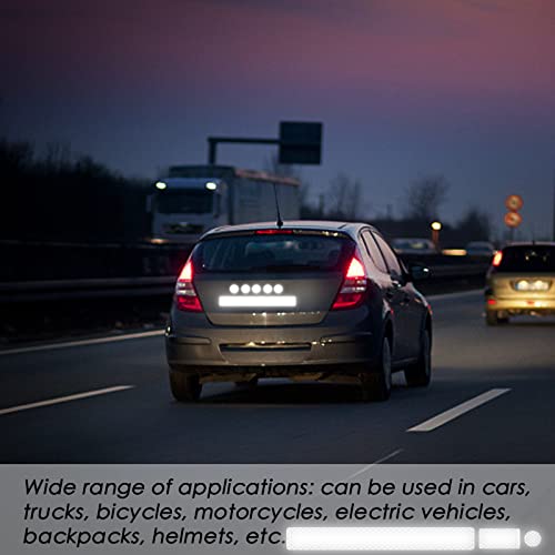 Jinlaili 2 Fogli Nastro Catarifrangente Adesivo