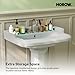 HOROW Bathroom Pedestal Sink, 23