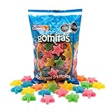 Gomitas por Kilo 1 kg Azucaradas para Enchilar y Revender - Dulces Frutales para Negocio Candy Bar y Bolsitas - Gomitas...
