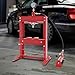 10 T Hydraulic Shop Press 10T/22046lbs H-Frame, 3-Hold Adjustable Height with Pressure Gauge 10 Ton Hydraulic Press for Garage or Professional Users 22.64x18.11x29.92in