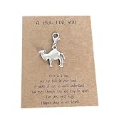 Camel Clip on Charms Jewelry with Lobster Clasp for Camel Lover Necklace Bracelet Zipper Pull