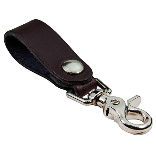 Relentless Tactical | The Ultimate Leather Keychain | Made In Usa | Hand Made Of Full Grain Leather | Luxury Valet Keychain | Quick Detach | Leather Belt Keeper | Key Ring Organizer #TOP4