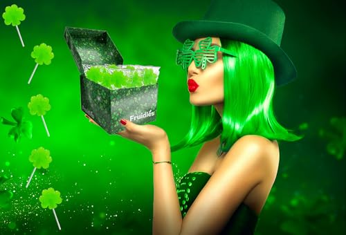 St-Patricks-Day-25-Green-Shamrock-Lollipops-Clover-Candy-Suckers-Party-Favor-Individually-Wrapped-25-Pack St Patricks Day 25 Green Shamrock Lollipops Clover Candy Suckers Party Favor Individually Wrapped 25 Pack