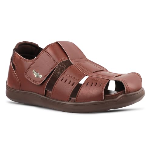 Image of Medifeet Orthopedic Fisherman Ankle Strap Sandals for Men's