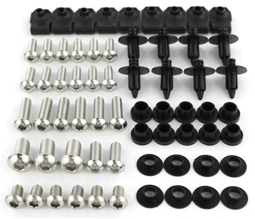 Kit vis carenage Suzuki GSX1300R Hayabusa 1999 2000 2001 2002 2003 2004 2005 2006 2007 complet