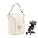 Accessoire Isotherme pour Voyage : Le sac à biberon isotherme présente une construction pliable et compacte qui lui permet de se suspendre sur une poussette, se révélant inestimable pour les voyages et les promenades. Sa nature légère assure qu'il tient confortablement dans un sac à dos, permettant aux accompagnants de garder les articles nécessaires à portée de main sans compromettre le confort ou la commodité. Parfait pour les sorties quotidiennes et les longues excursions.