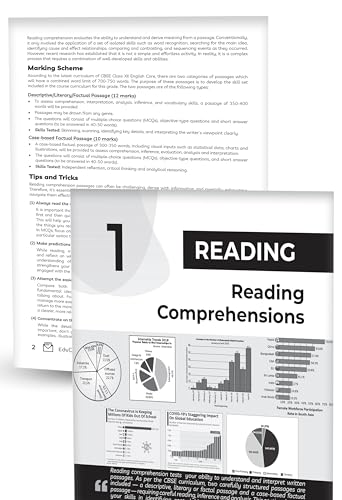 Image of Educart CBSE Class 12 English Core Question Bank 2026-27 | 2027 Syllabus | Chapter-wise PYQs, Extract-Based, Case-Based Qs, Writing Skills & Notes