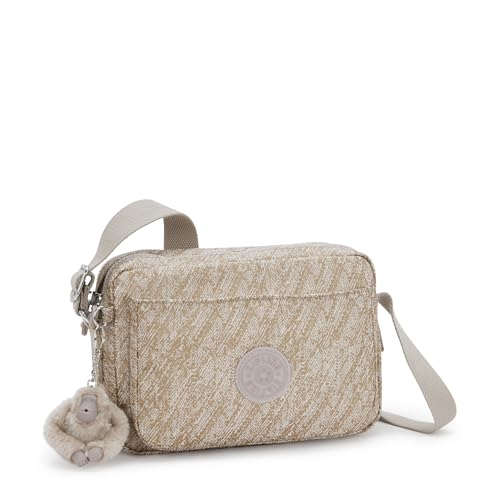Image of Kipling Women's Abanu Medium Prt2 Crossbody Bag, Lightweight, Adjustable Waist Pack with Multi-Compartment Zip Pockets
