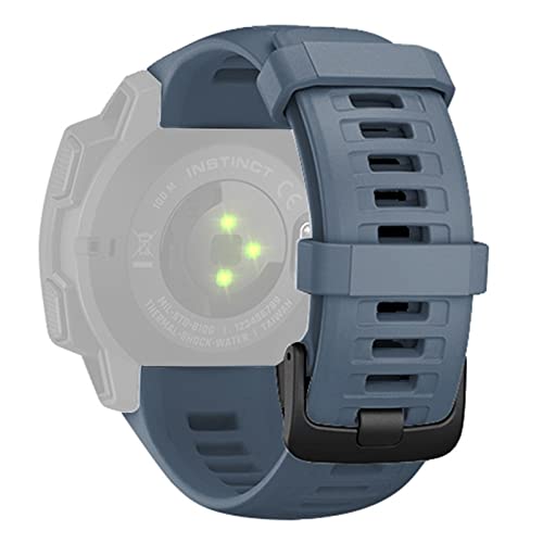 Bracelet de rechange Instinct silicone 22mm compatible montre connectée Garmin Esports