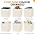 Criusia Large Storage Cubes, 13 Inch Cube Storage Bins for Shelves Closet Nursery Bedroom - 10 Pack Collapsible Storage Baskets with Handles - Fabric Bins for Organizing Clothes Blanket Toys (Beige)