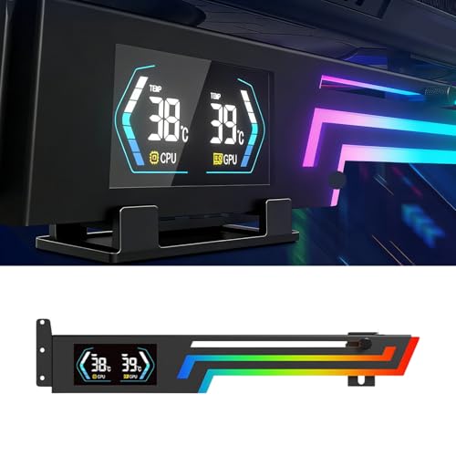 Soporte para Tarjeta Gráfica con Iluminación ARGB y Base Reforzada miniatura 2