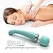 Metooka Therapeutic Cordless Massager - Powerful Massage Tool Handheld 8 Speeds 20 Patterns - Rechargeable Hand Massagers for Sore Muscles - Hand Held Massage Tool for Neck & Back