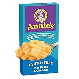 Annie’s Cheddar Gluten Free Mac and Cheese Dinner with Rice Pasta, Kids Macaroni and Cheese...