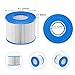 Goplus 6 Pack Pool Filter Replacement Cartridge, Type VI Spa Filter Pump Compatible with Most Massage Pool, Swimming Pool, Above Ground Pool, Hot Tub Spa