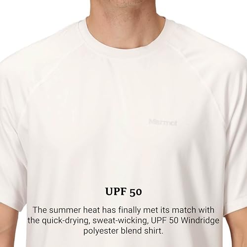 Image of MARMOT Men's Windridge Moisture-Wicking, Eco-Friendly, Breathable, UPF Short Sleeve Shirt