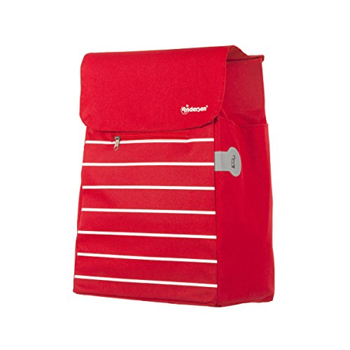 Andersen Shopper Scala mit Tasche Lini rot 34 Liter – Bild 3