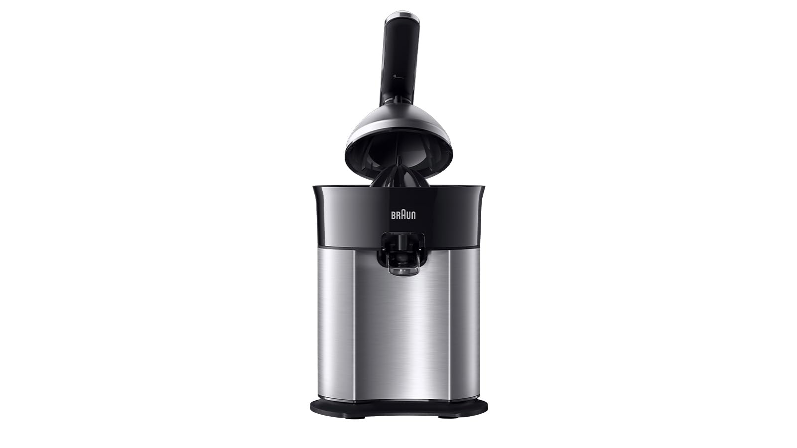 Braun CJ3000 WH - Exprimidor Eléctrico de Naranjas, 20 W, 350 ml, Cantidad de Pulpa Ajustable, Apto para Lavavajillas, Diseño Icónico, Blanco [Clase de eficiencia energética A] — view 10