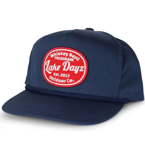 Image of WHISKEY BENT HAT CO. Lake DayZ Adjustable Snapback Hat