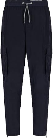 Armani Exchange A|X Mens Draw String Jogger with 4 Cargo Pockets