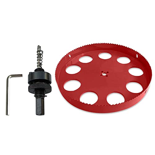 Scie cloche M42 bimétallique TUNEZ 300 MM pour installer une VMC