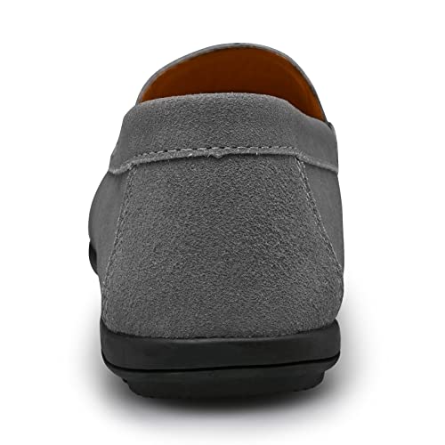 Men’s Moccasins Loafers Casual Leather Slip-On Driving Shoes Dress Comfortable & Light-Weight3