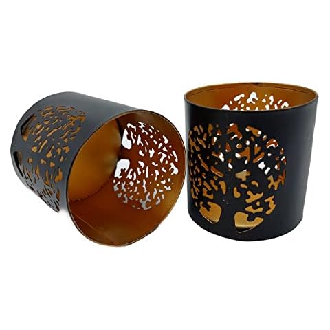 Portavelas de velas pequeñas Árbol de la Vida Yggdrasil Cover