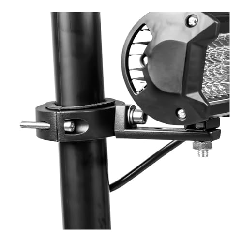 Fixation phare pour fourche moto et support antibrouillard réglable - 5