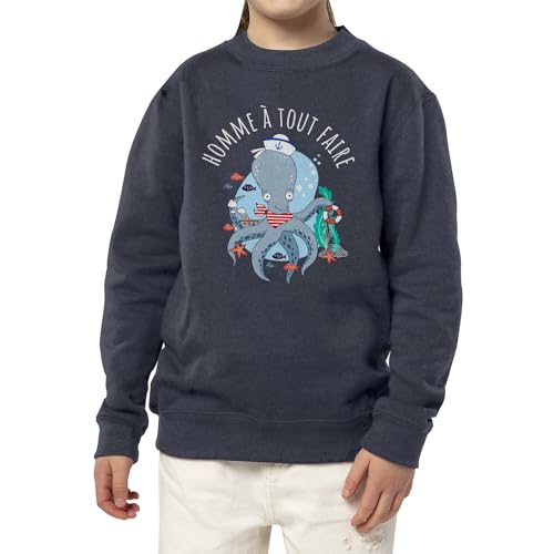 Sweatshirt enfant pieuvre pour stimuler la créativité des petits - 3