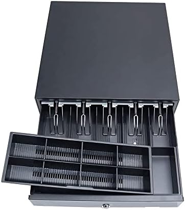 Heavy Duty Money Drawer With 5 Bill Compartments And 5 Removable Coin - View #5