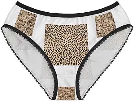 Skin Cheetah Decor Panties, Skin Cheetah Decor Underwear, Briefs, Cotton Briefs, Funny Underwear, Panties For Women