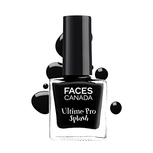 FACESCANADA Splash Nail Enamel Black Beauty 15 8ml