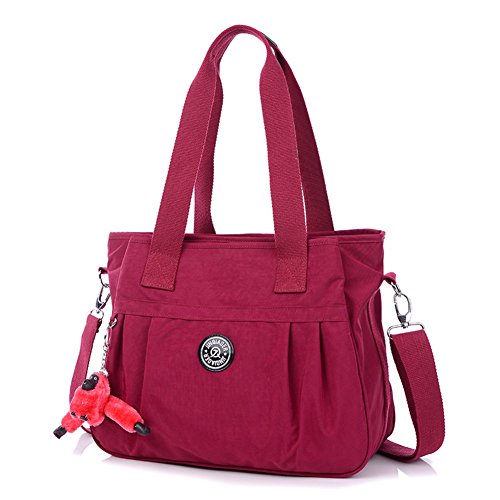 Sac à main pliable lavé main pour femme, cabas d'épaule au style coréen spacieux