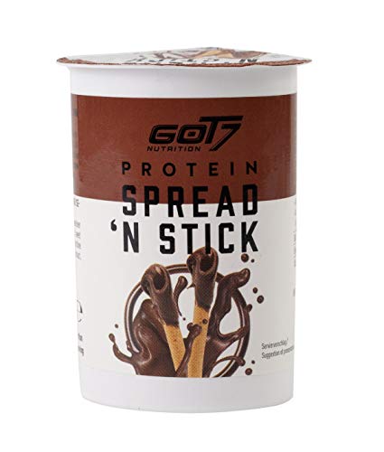 GOT7 SPREAD 'N STICK - deliciosa crema de chocolate y avellanas con palitos de pan crujientes - 6x 52 g Cover