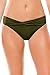 Seafolly Twist Band Hipster Bas de Maillot de Bain, Vert (Olive foncée), 42 Femme
