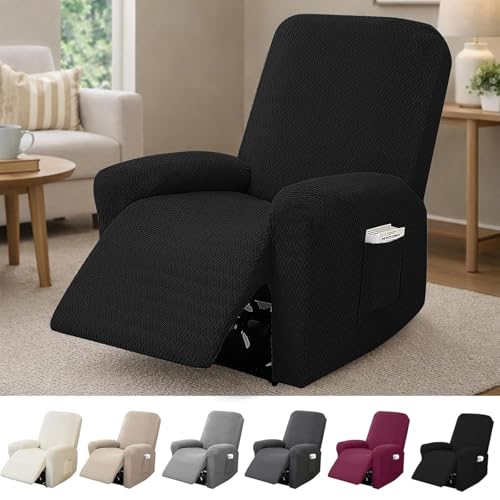 Funda sofa relax elastica jacquard de alta proteccion para sillon reclinable 2