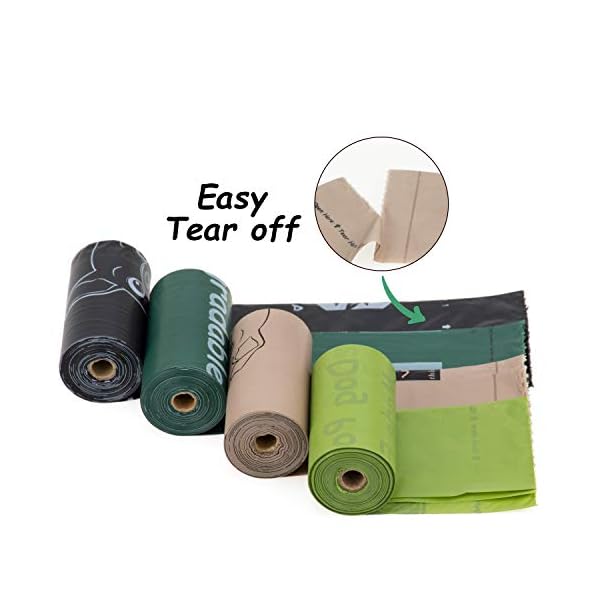 GREENER WALKER Poop Bags for Dog Waste-360 Bags,Extra Thick Strong 100% Leak Proof Dog waste Bags (Green) GREENER WALKER Poop Bags for Dog Waste-360 Bags,Extra Thick Strong 100% Leak Proof Dog waste Bags (Green)