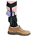 BLACKHAWK Ankle Holster, Black/Size 01, Right Hand