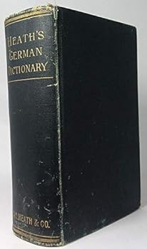 Hardcover Heath's German and English dictionary, Book