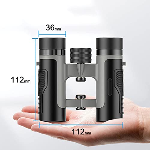 10x25 Hd Klein Fernglas FüR Erwachsene Und Kinder,Leichtes, Wasserdichtes Kompakt Fernglas Mit Fmc Linse Und Bak4 Prisma – Bild 3